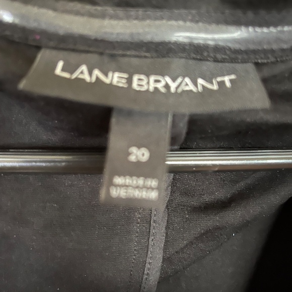 Lane Bryant Black Off-the-Shoulder Blazer - Picture 2 of 3